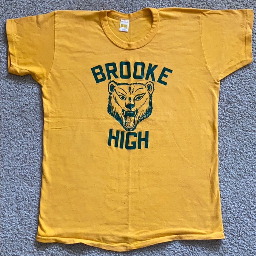 Vintage 80’s Brooke High T Shirt Size L 42-44